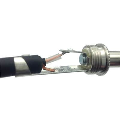 JUNGLE Designer Series Guitar Cables  - 1/4" Straight to Right Angle - 2 ft. image 4
