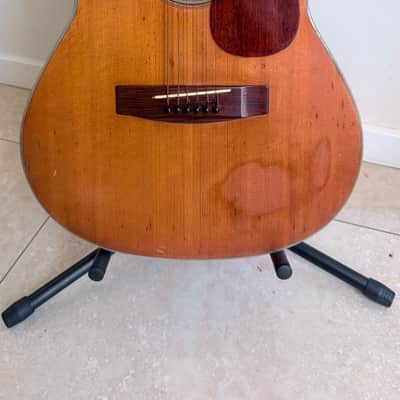 Yamaha FG-75 Red Label (Late 60s / Early 70s) – Made in Japan – Vintage Acoustic – Fair Condition image 4