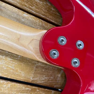 DBZ Barchetta Electric Guitar - Red image 15