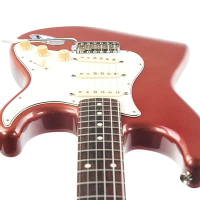 Fender MIJ 62 Vintage Reissue Stratocaster Burgundy Mist 1990 image 12