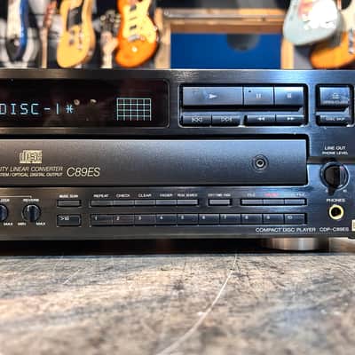 Sony CDP-C89ES Vintage 5-Disc Carousel Changer 1992 image 6