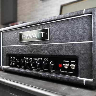 Minty- HIWATT DR103 Custom 100 100-Watt Hand-Wired Tube Amp Head – Made in England image 2
