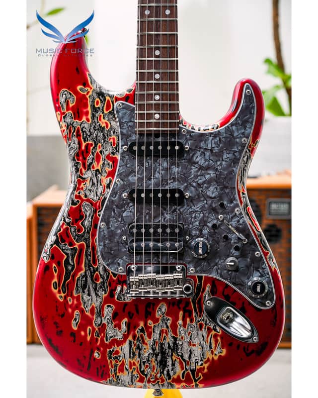 James Tyler USA LA Studio Classic HSS-Burning Water 2K | Reverb