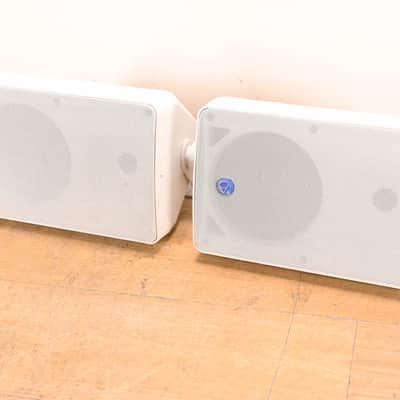 Atlas Sound SM52T-WH 5" 2-Way Weather Resistant Speaker System (PAIR) CG01W36 image 1