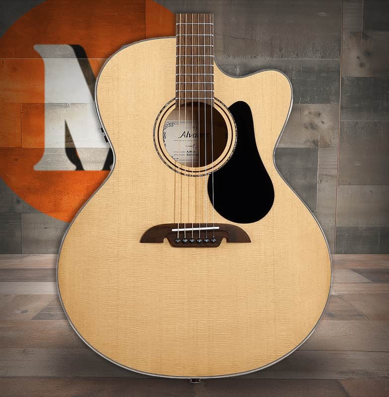 Alvarez AJ80CE Artist Jumbo Acoustic Electric w/Cutaway (AJ80CE) image 1