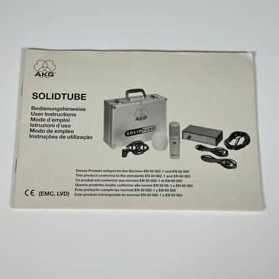 (New Old Stock) AKG Solidtube Large Diaphragm Tube Condenser Microphone image 13