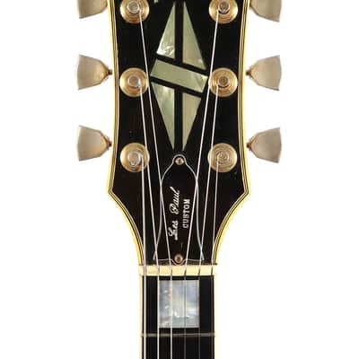 1973 Gibson Les Paul Custom Electric Guitar w/ Glass Display Case One of a Kind!! image 14