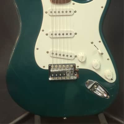 Fender Squire 2001 - Forest Green Indonesia image 2