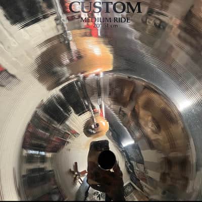 Zildjian 20” A Custom Medium Ride — Excellent Condition / Like New — Brilliant Finish image 2