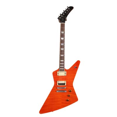 Hamer Standard Custom Vintage Orange Transparent 2005 image 3
