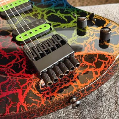 Kiesel Osiris Multiscale OM6 6-String Electric Guitar Crackle Finish USA American Fanned Frets 2020 image 20