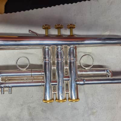 Bach stradivarius 72* silver and gold image 2