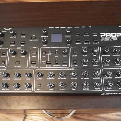 Dave Smith Instruments Prophet Rev2 Desktop 8-Voice Polyphonic Synthesizer 2017 - 2018 - Black image 1