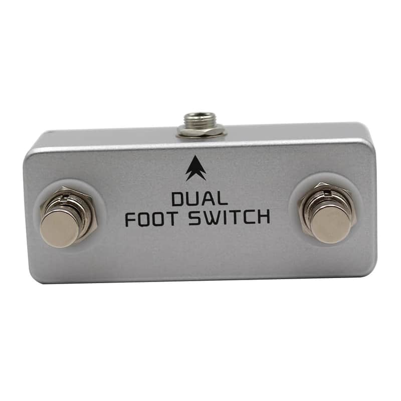 Mosky Dual Latching Footswitch Guitar Pedal, Dual Foot switch for Amps or Effects Pedals image 1