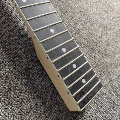 Maple Wood Guitar Neck, Rosewood 22 Frets Fingerboard Fretboard image 2