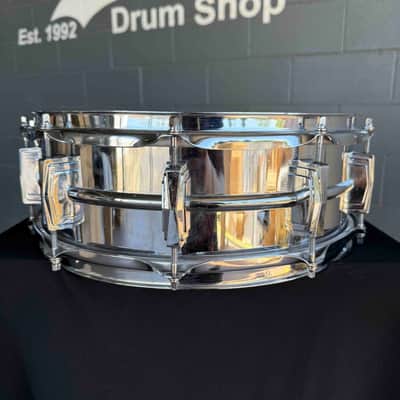 Vintage 60's Ludwig Supraphonic 5.5x14 Snare Drum (Rm 4) image 4