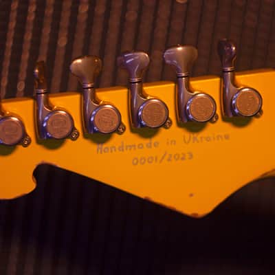 SWFT GTRS Swell 2023 Strat style Yellow relic image 10