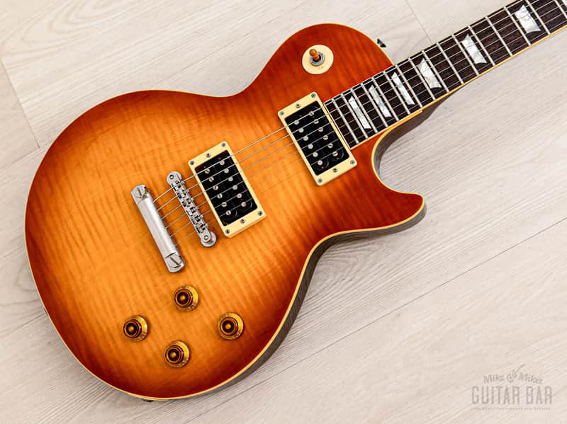 1991 Burny RLG '59 Model Standard Flame Top w/ 50s-Style Neck & VH-1 PAFS, Japan Fernandes image 1