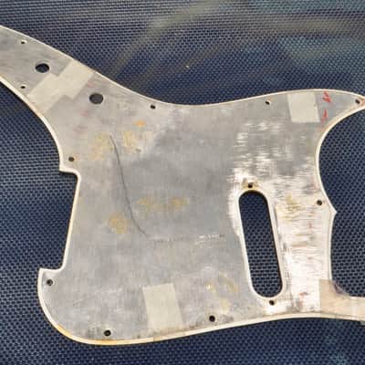 1963 Fender Musicmaster Pickguard With Metal Shield/Backing Not Repop image 2