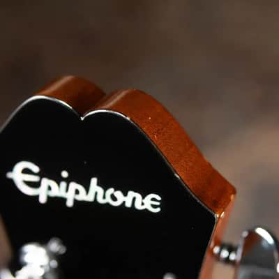 Epiphone Elitist 1965 Casino Hollow Body Electric Guitar - Vintage Sunburst with Hardshell Case - Used image 17