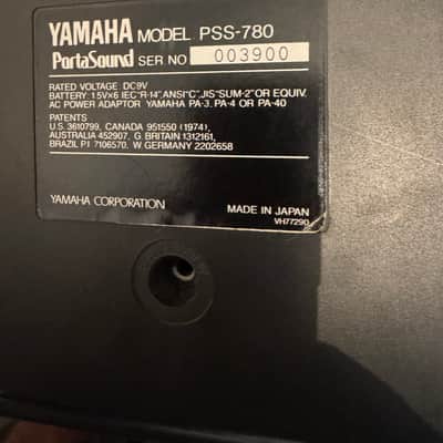Yamaha PSS-780 Music Station 1989 image 7