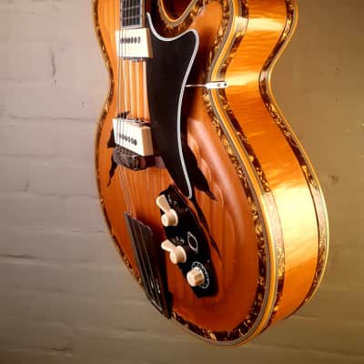 1964 HOYER BIANKA big Archtop Guitar. Holy grail vintage guitar! image 4