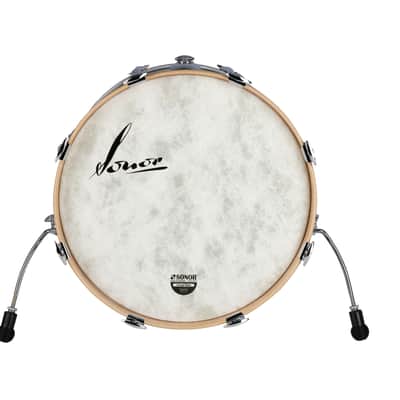 Sonor *Pre-Order* Vintage Series 24x14" Vintage Silver Glitter 9 ply Beech Bass Kick Drum | No Mount | NEW | Special Order | Authorized Dealer image 2