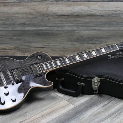 Gibson Les Paul Chad Kroeger Standard Blackwater 2010 Charcoal Flame image 1