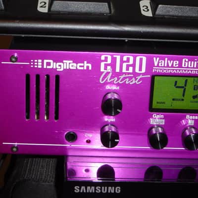 Digitech 2120 VGS Artist Tube Preamp w/Controller Pedal Excellent+ Condition! REDUCED! image 6