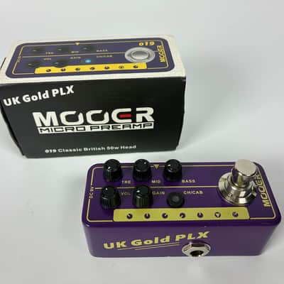 Mooer 019 UK Gold PLX Micro Preamp - Excellent Condition image 2
