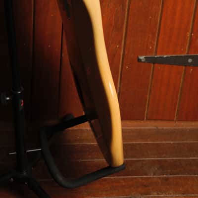 Fender American Deluxe Precision Bass Natural Ash Bass Guitar 2011 Pre-Owned image 10