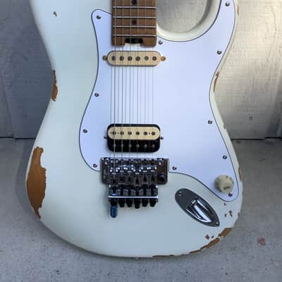 EVH Frankenstein Series Relic White With Upgrades image 1