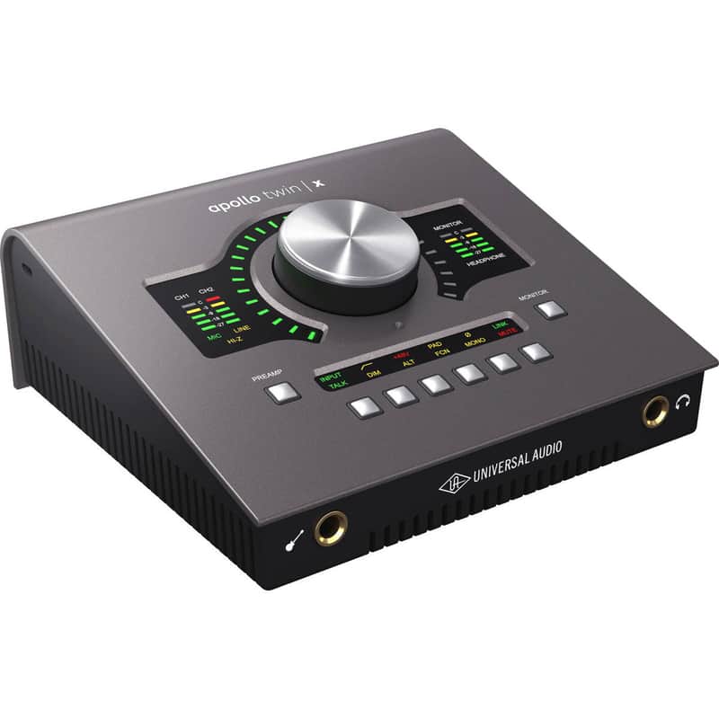 Universal Audio Apollo Twin X USB DUO Heritage Edition USB-C Audio Interface with UAD DSP, Windows Only image 1