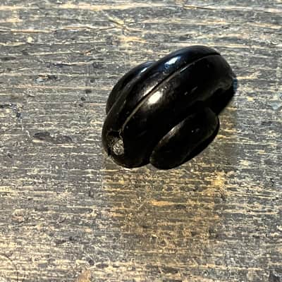 Epiphone vintage bakelite knob 40's 50's - Blk image 1