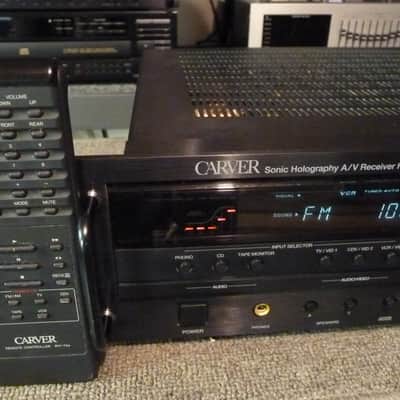 Carver HR-742 Stereo Receiver - 80 x 2 RMS Power Per Channel - Serviced & Reconditioned - W/Remote image 3