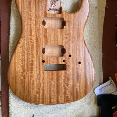 Warmoth Super Strat body Charvel Style mahogany image 2