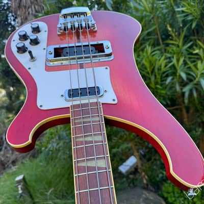 1975 Rickenbacker 4001 Bass - Fireglo - Clean Beauty - OHSC image 8