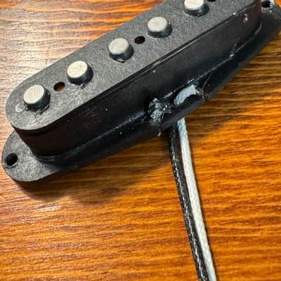 Stratocaster Single coil Guitar Madness Neck Pickup Premium Alnicos A5 Flat Poles Stratocaster® Neck Pickup Cream image 2