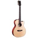 Martin 000CJr-10E Auditorium Jr. Cutaway Acoustic-Electric Guitar, Spruce/Sapele, w/Gigbag