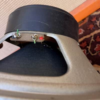 Vintage 1976 Celestion G12H Blackback 30w T1281 16ohm 12" Speaker 444 Cone 1970s image 3
