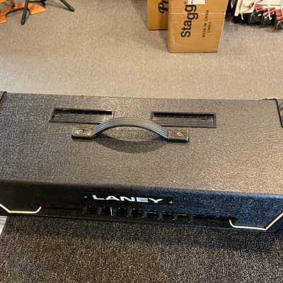 Laney AOR A100 Series 11 100 watt All Tube Guitar Amplifier Head 1990’s - Black image 2