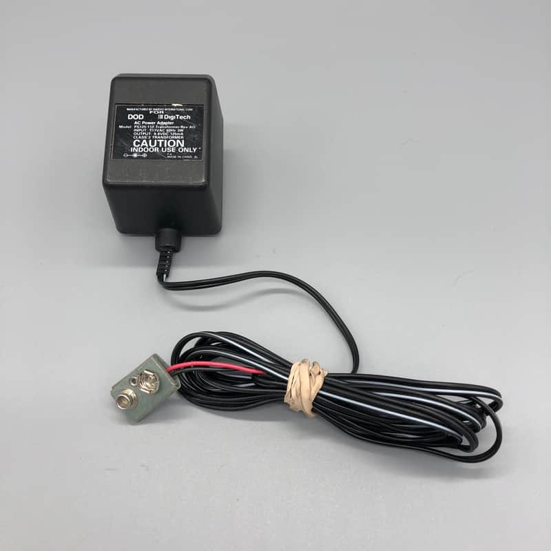 DOD Digitech AC Power Adapter PS125-117 9.8VDC 125mA (9V end) image 1