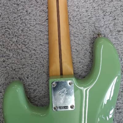 Mint Fender Player II Precision Bass guitar, Maple Fingerboard, Birch Green - MIM image 8