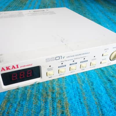 Akai SG01v Vintage Sound Module - 90's Synthesizer w/ AC Adapter - G99 image 11