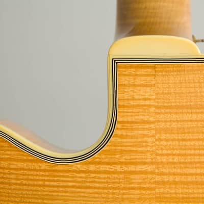 D'Angelico Excel Cutaway Arch Top Acoustic Guitar (1960), ser. #2117, original brown hard shell case. image 18