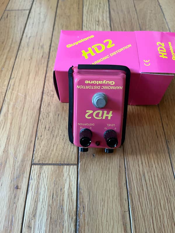 Guyatone HD-2 Harmonic Distortion mid '90s - red-orange | Reverb