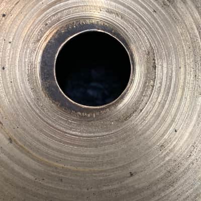 60s – 70s Zildjian Top / pre-Sabian Zil Co by AZ Co Bottom  14” hi hats image 4