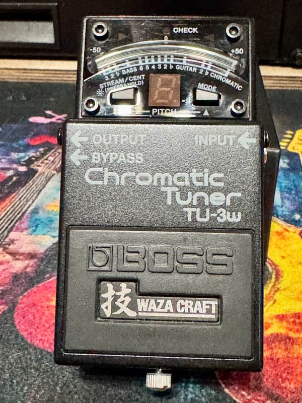 Boss TU-3W Chromatic Tuner Waza Craft 2016 - Present - Black image 1