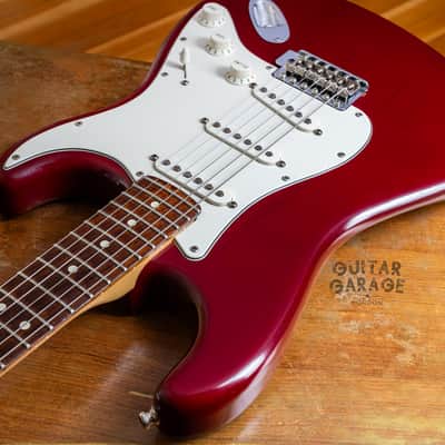 2007 Fender USA American Highway One Stratocaster Wine Red satin nitro rosewood fretboard image 15