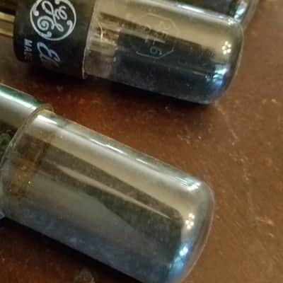 RCA etc. Pair (2) 25L6GT Beam Pentode tNOS TESTED Vacuum Tube grey glass 25L6GT/G VT-201 Audio 1936-1954 image 4